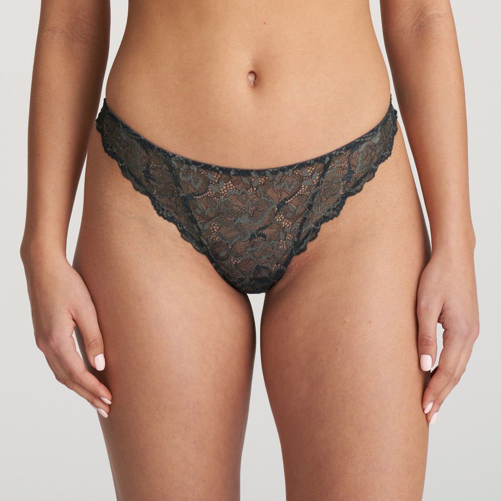Pair with the lace thong for a sexy look. Night Grey is a trendy mix of dark grey and rich khaki green. As versatile as black with more depth for a flattering effect.
