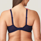 plain navy back with three hook and eyes and adjustable straps